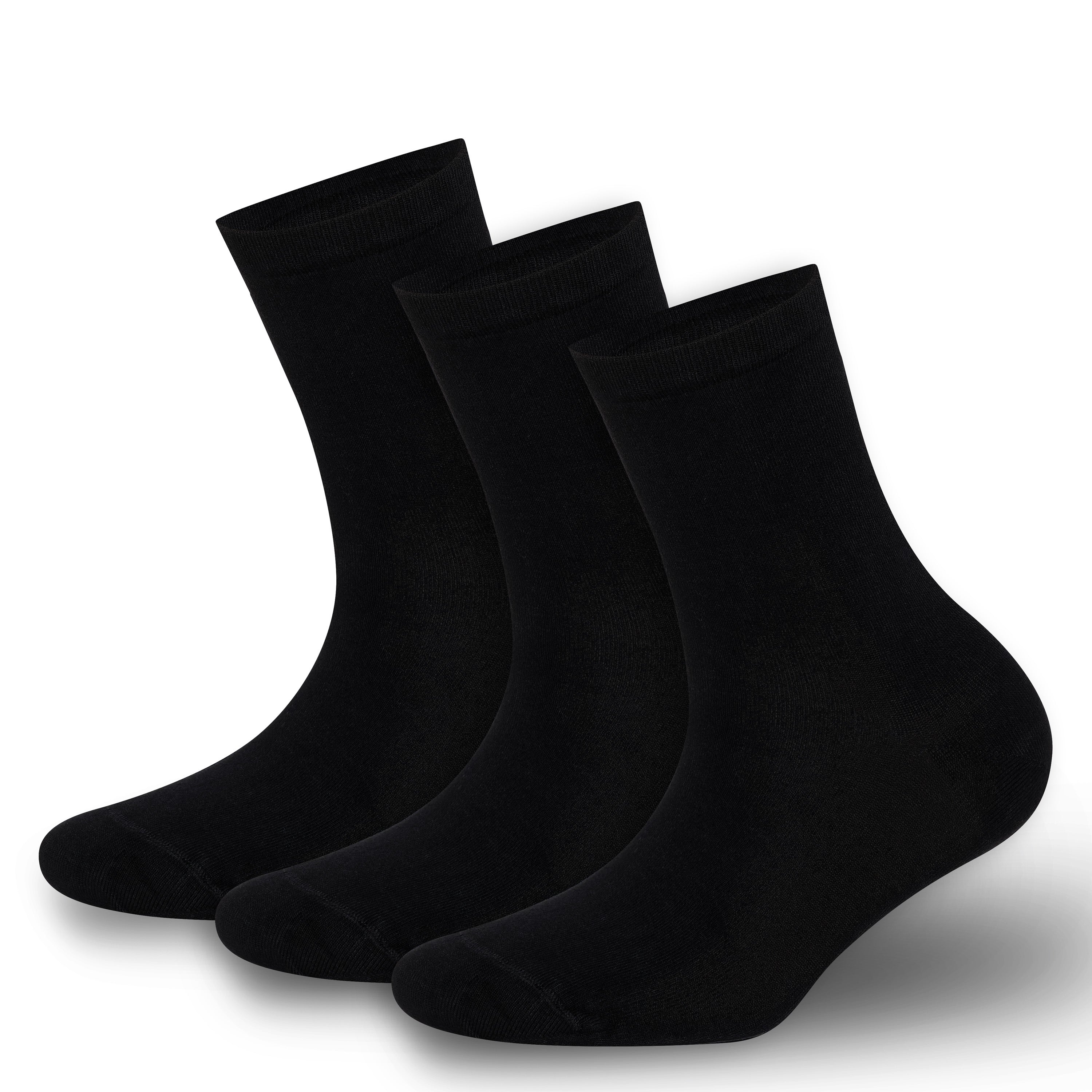 Women’s Bamboo Crew Socks 3-Pack - Bambooven