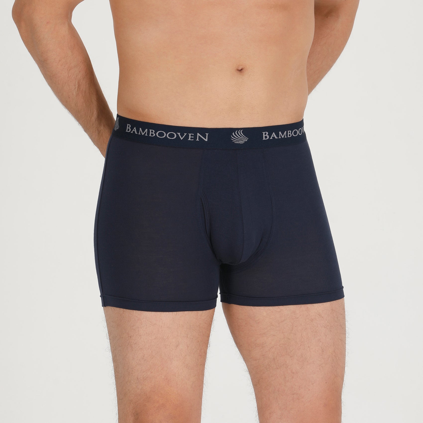 Bambooven Breathable Boxer Briefs with Fly โ Sweat-Wicking (4 Pack) - Bambooven