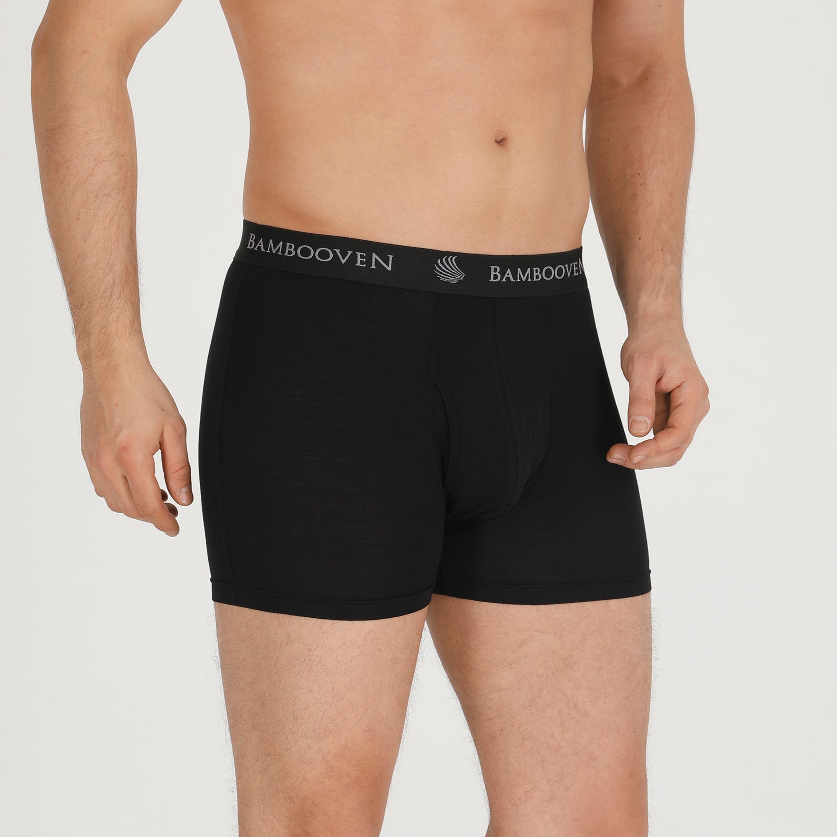 Bambooven Breathable Boxer Briefs with Fly โ Sweat-Wicking (4 Pack) - Bambooven