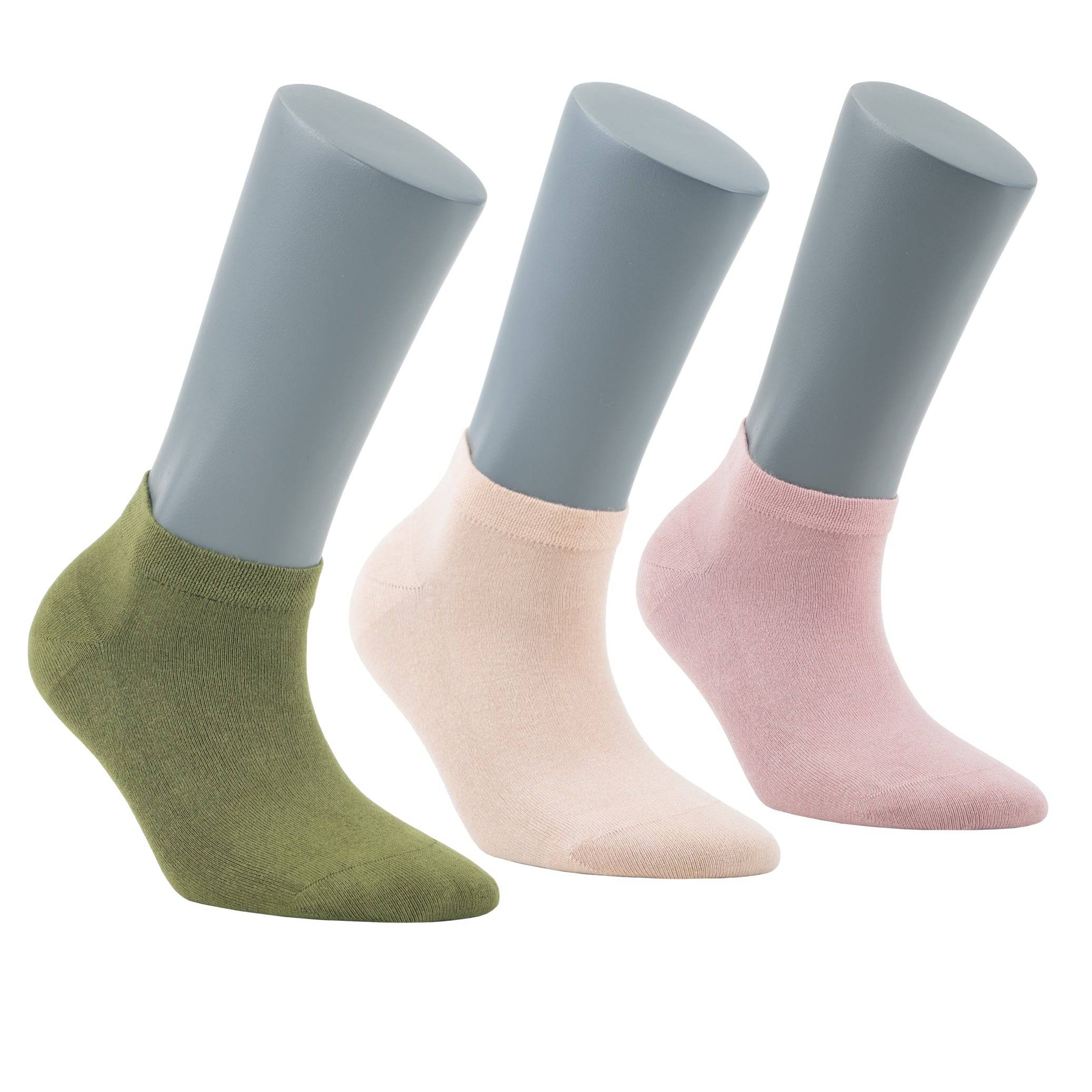 Women’s Bamboo Ankle Socks 12-Pack - 545 - Bambooven