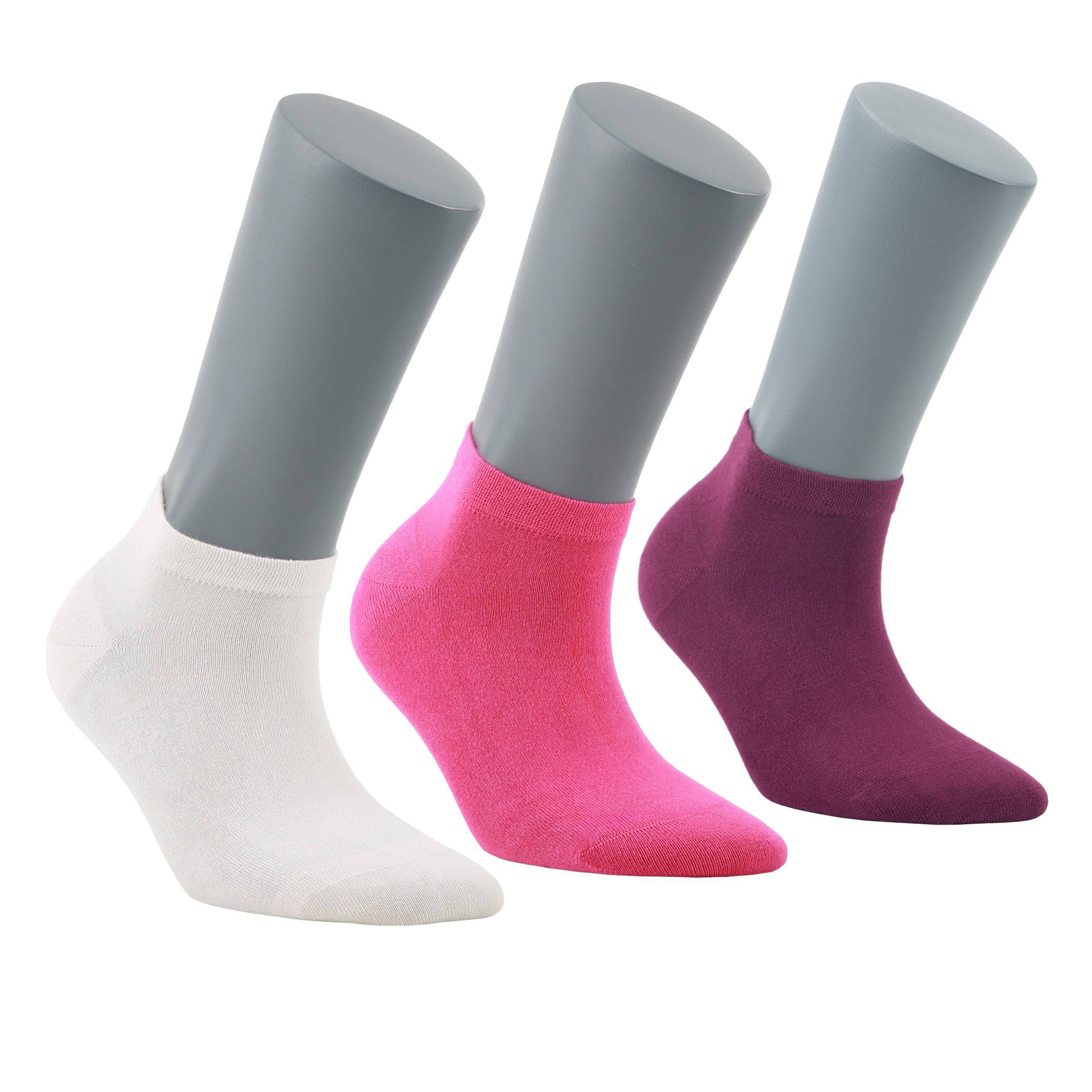 Women’s Bamboo Ankle Socks 12-Pack - 545 - Bambooven
