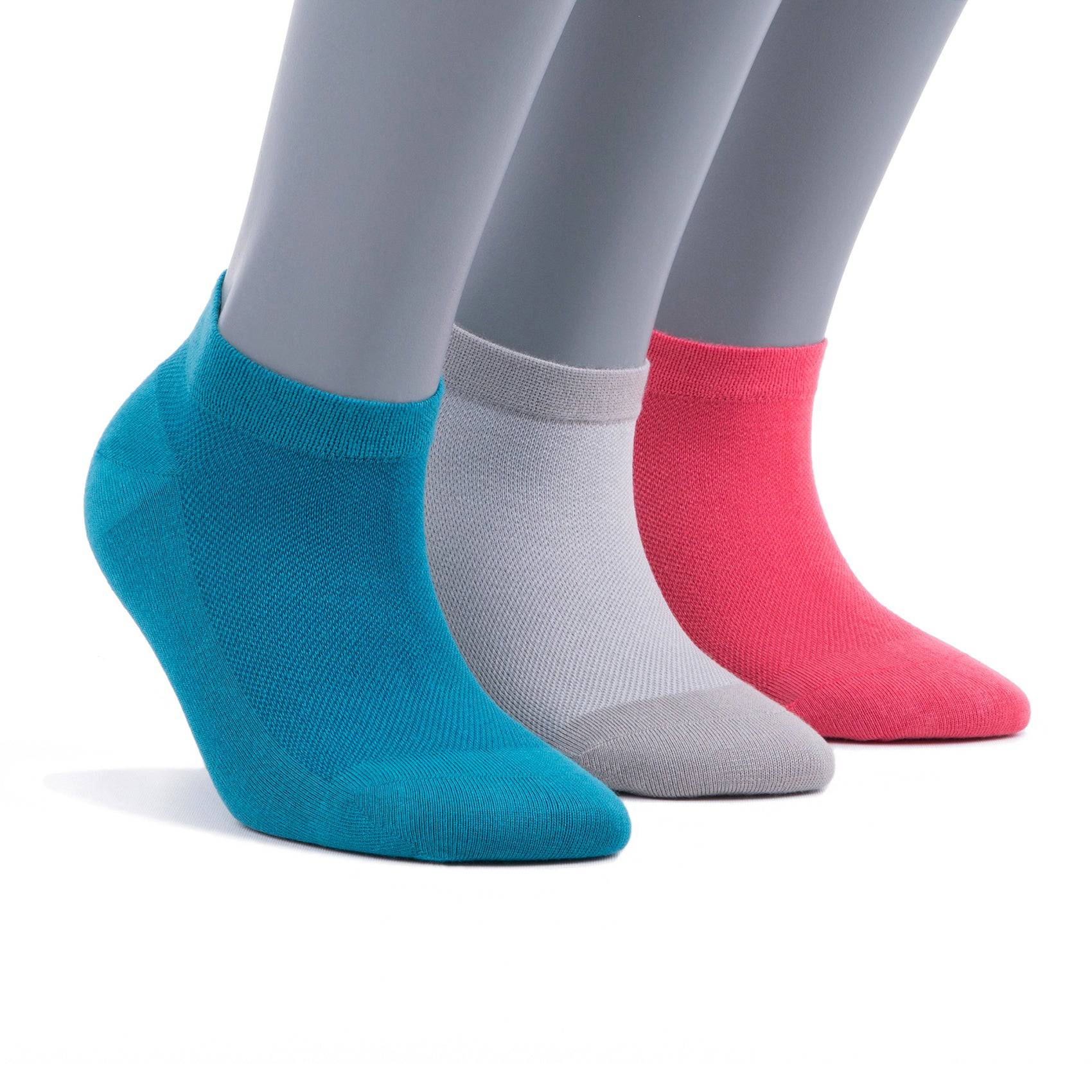 Women’s Bamboo Ankle Socks 3-Pack - 525 - Bambooven