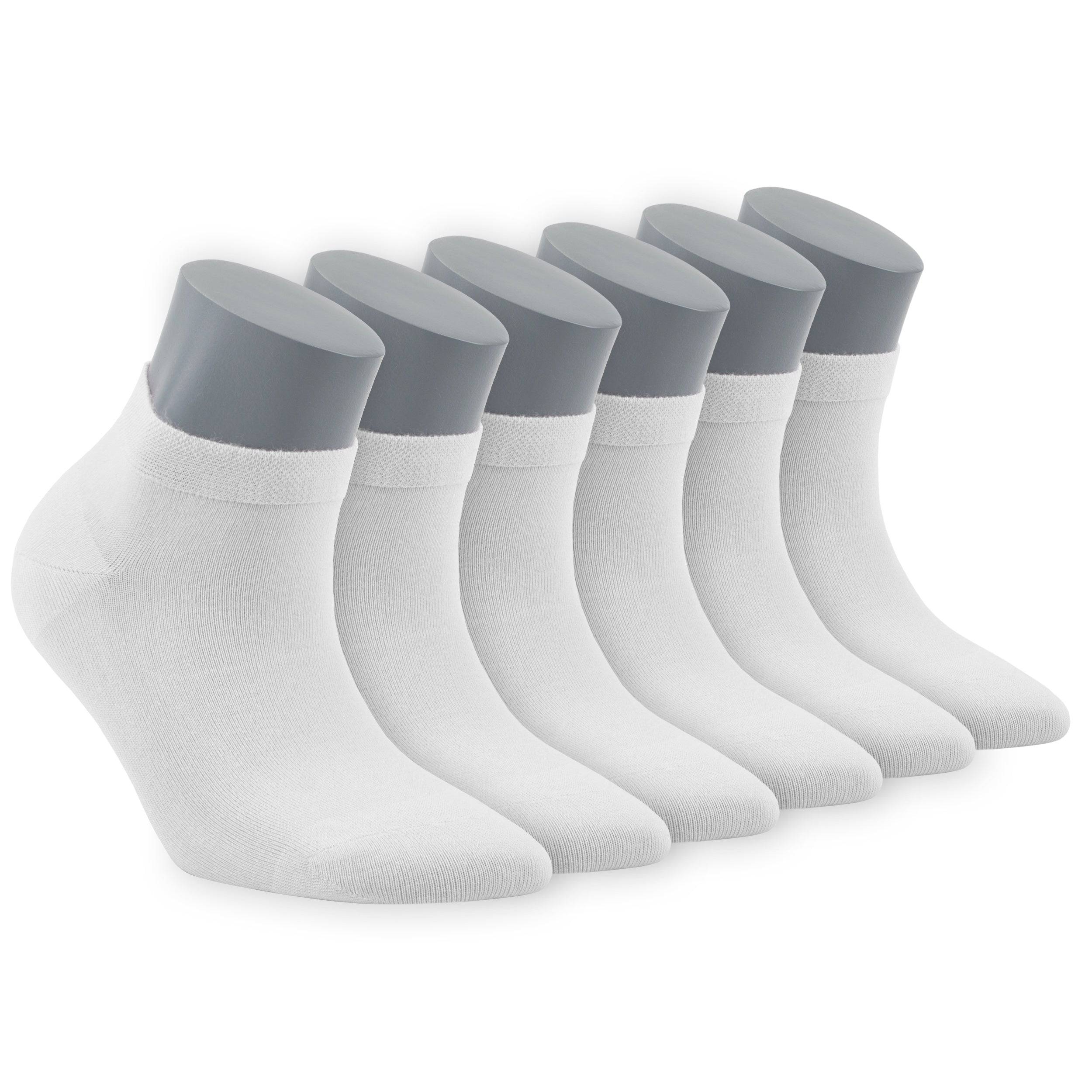 Women’s Bamboo Ankle Socks 6-Pack - 580 - Bambooven