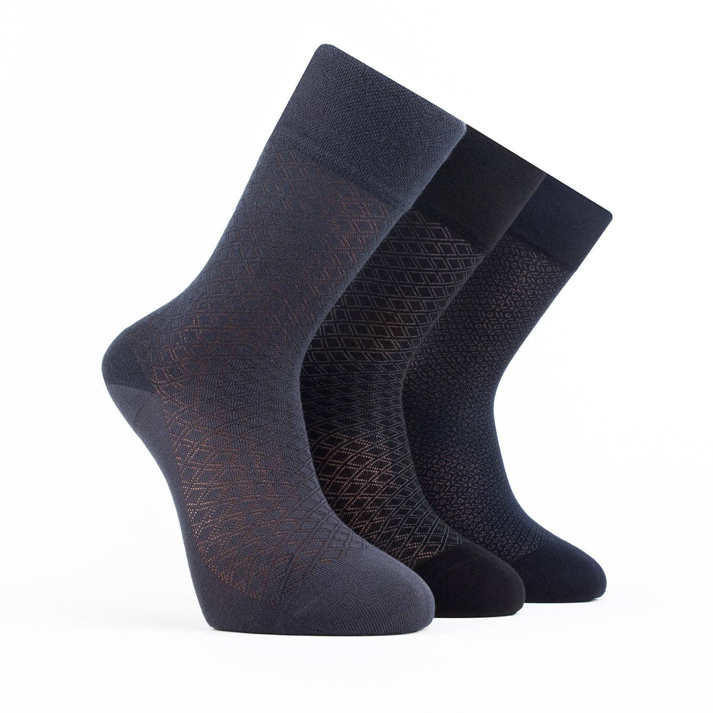 Men’s Bamboo Lightweight Dress & Trouser Socks 3-Pack - 509 - Bambooven