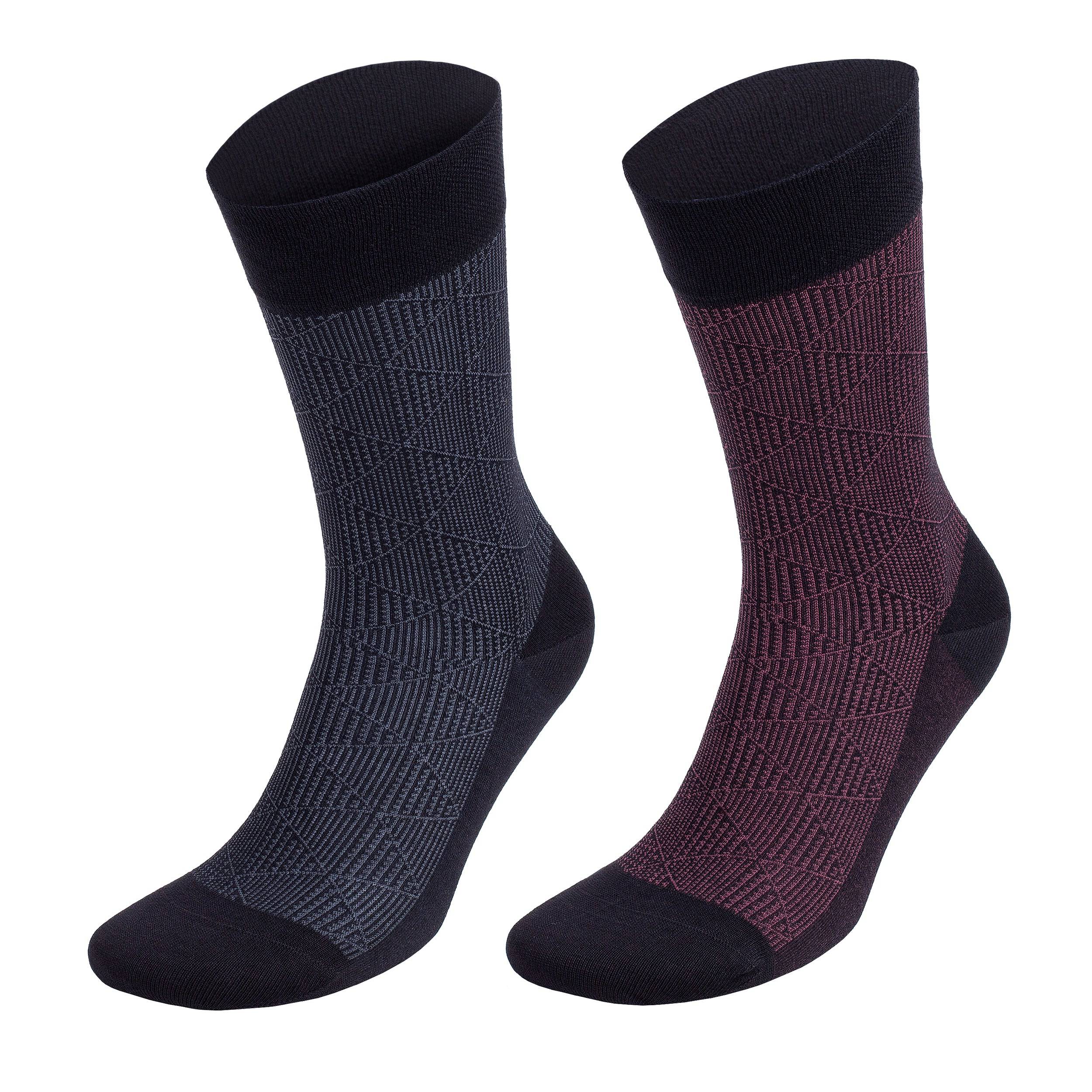 Bambooven Men’s Lightweight Dress & Trouser Socks – (8 Pack) - Bambooven