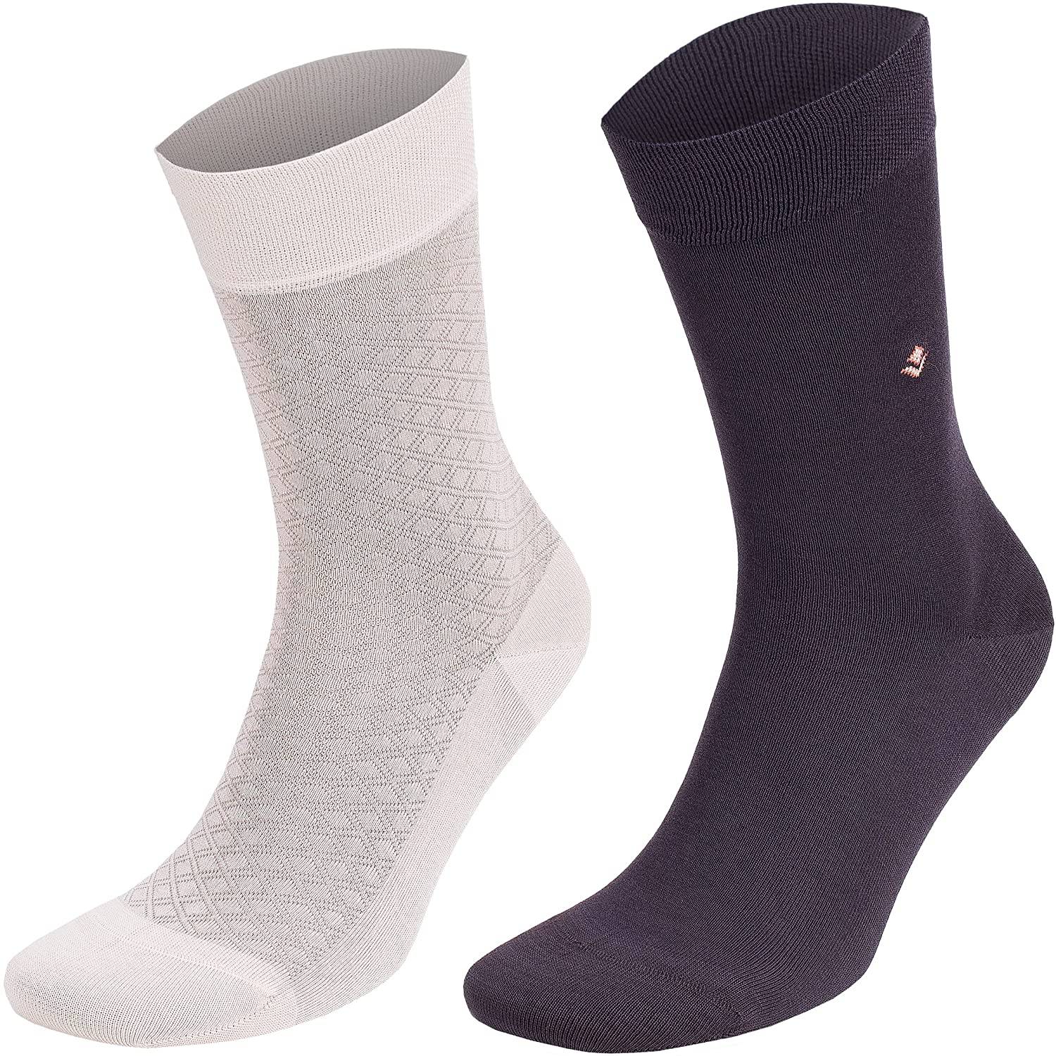 Men’s Bamboo Lightweight Dress & Trouser Socks 8-Pack - 543 - Bambooven