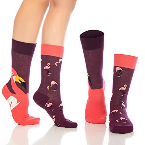 Bambooven Men & Women Fun Dress Socks – (6 Pairs) - Bambooven