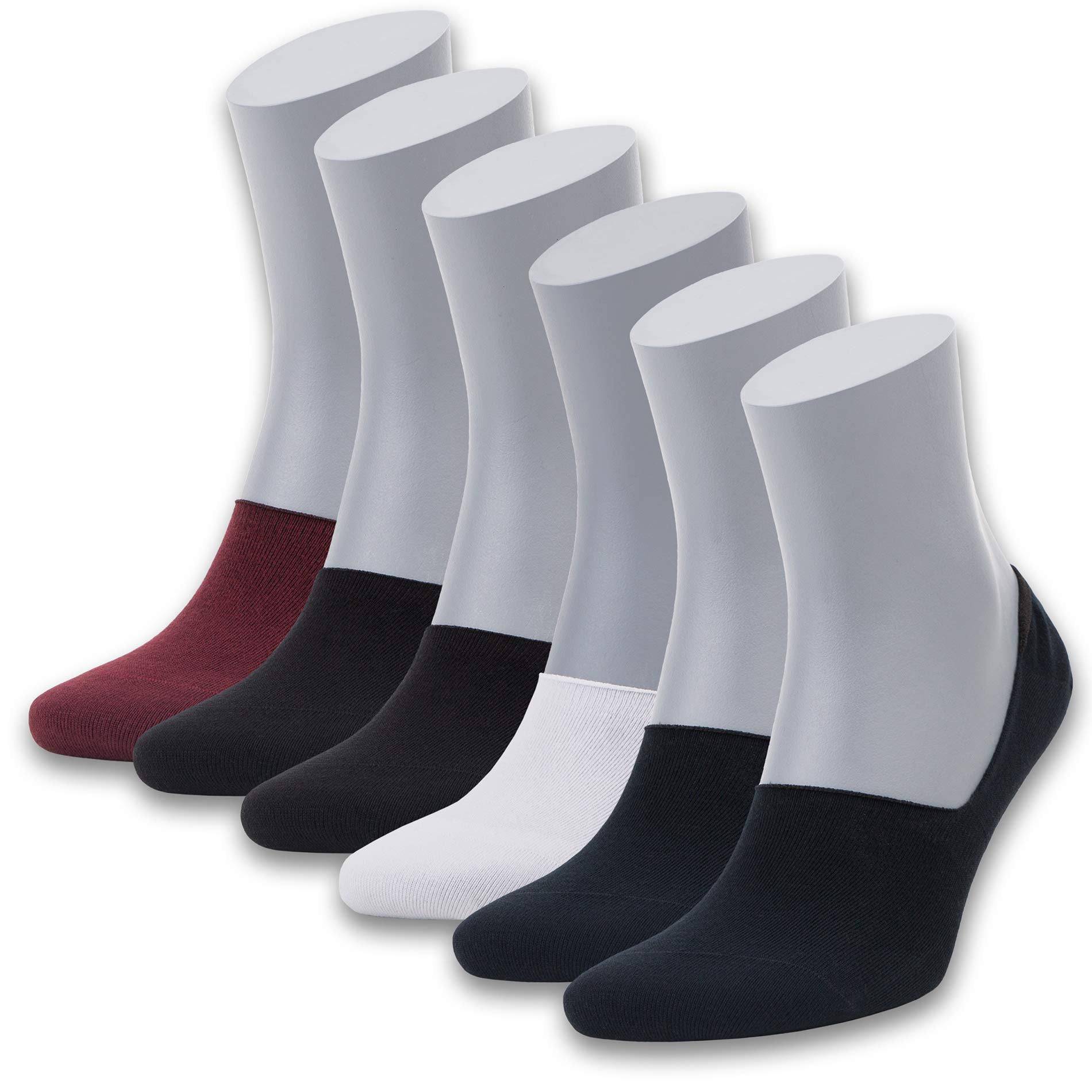 Men’s Bamboo No-Show Socks 6-Pack - Bambooven