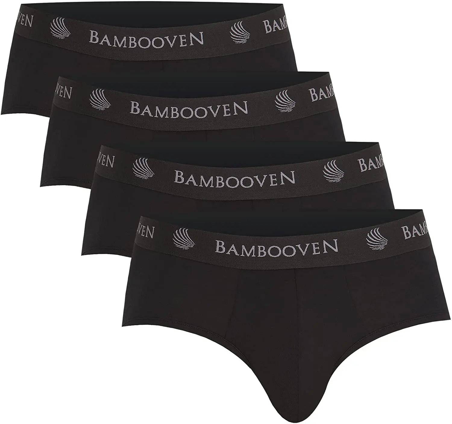 Men's Bamboo Briefs with Pouch 4-Pack - Bambooven
