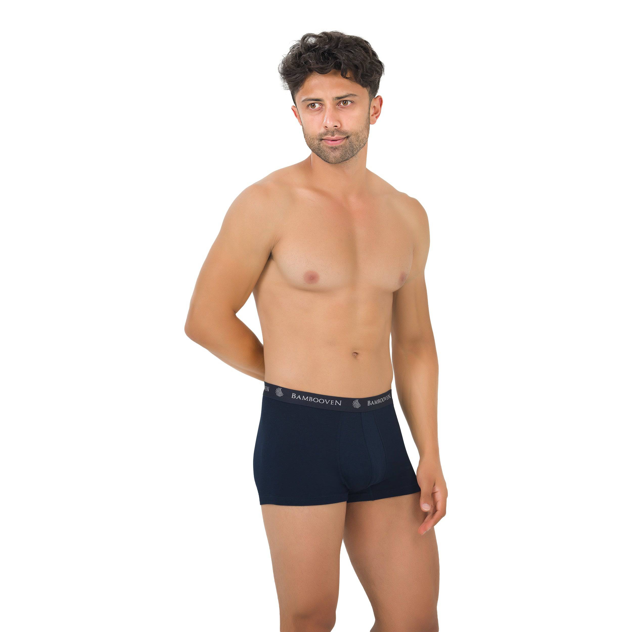 Men’s Bamboo Trunks with Pouch 4-Pack - Bambooven