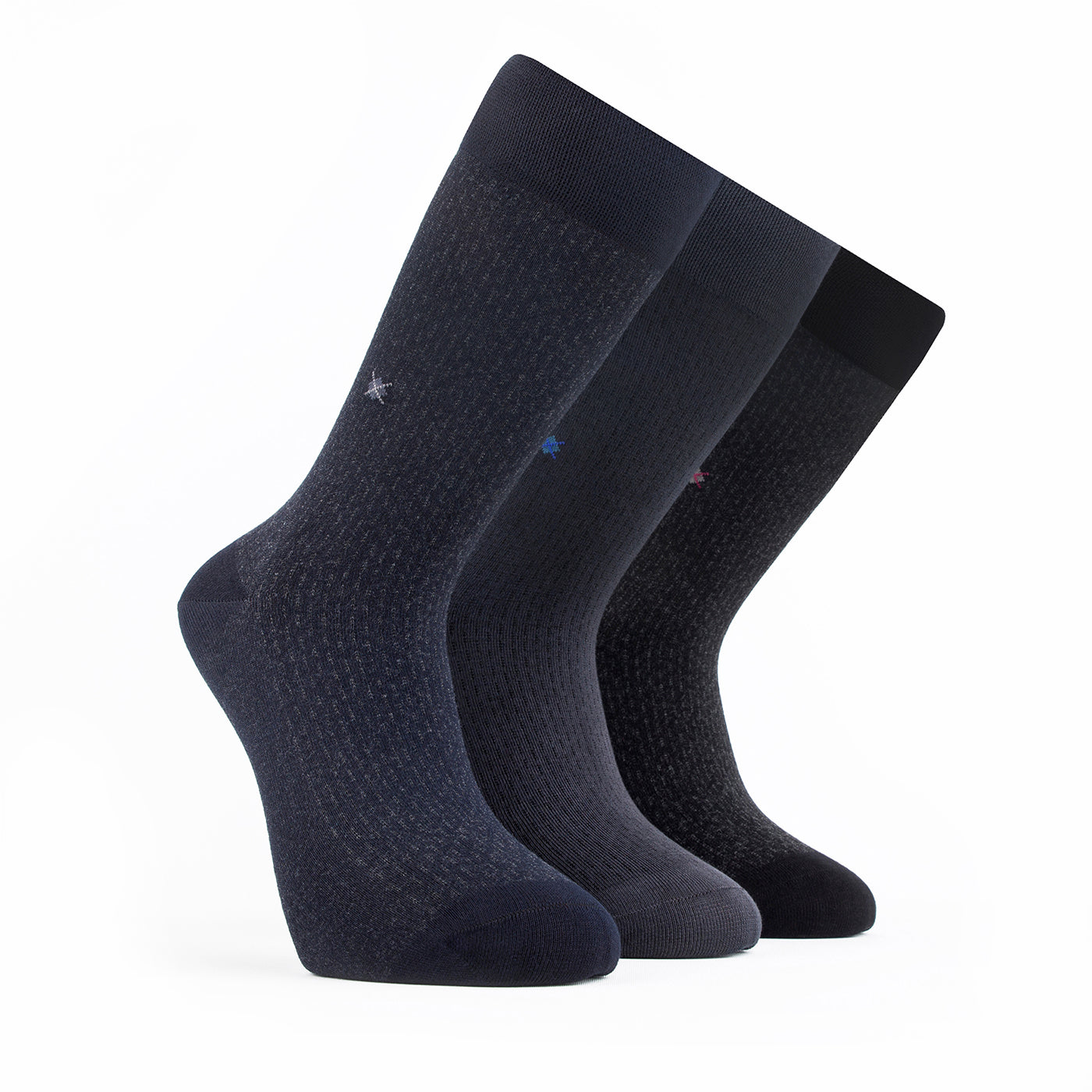 Men’s Bamboo Dress & Trouser Socks 12-Pack - 357-362