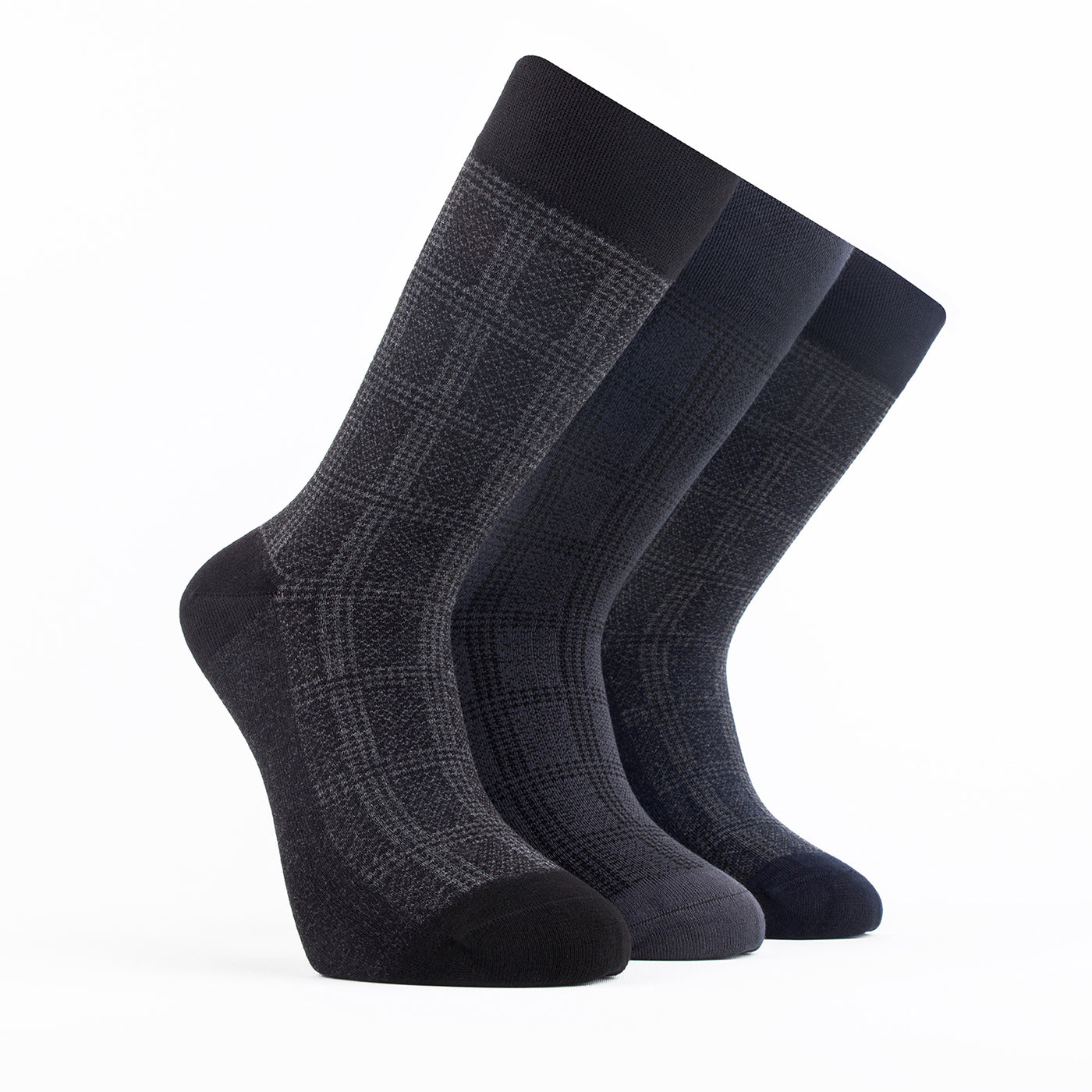 Men’s Bamboo Dress & Trouser Socks 12-Pack - 375-377