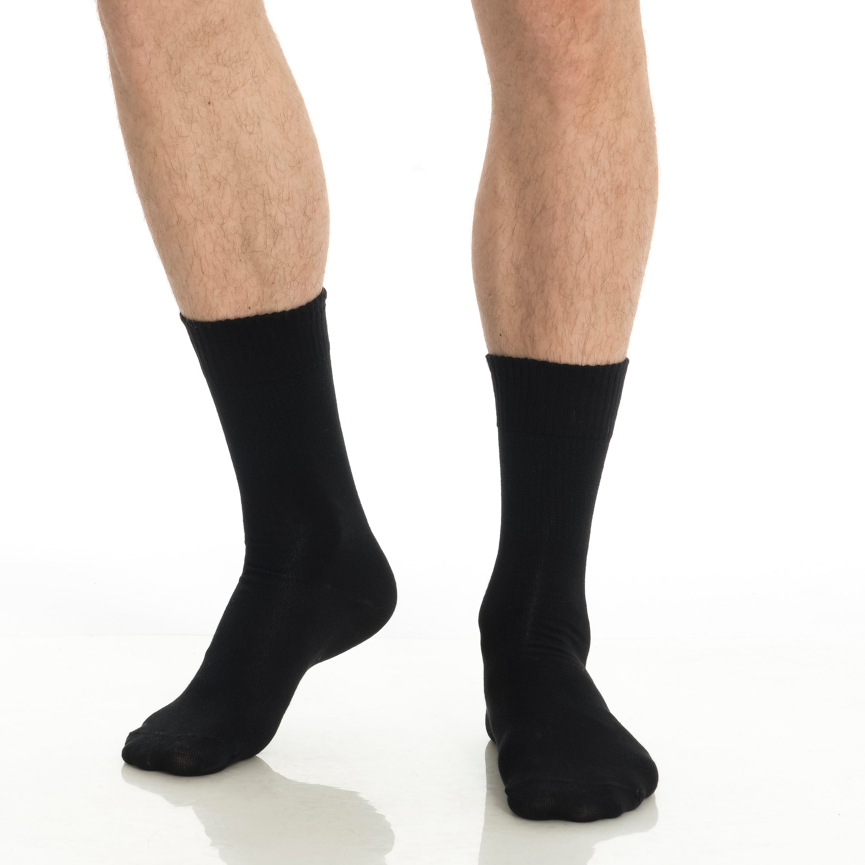 Men’s & Women’s Bamboo Diabetic Crew Socks 4-Pack - Bambooven
