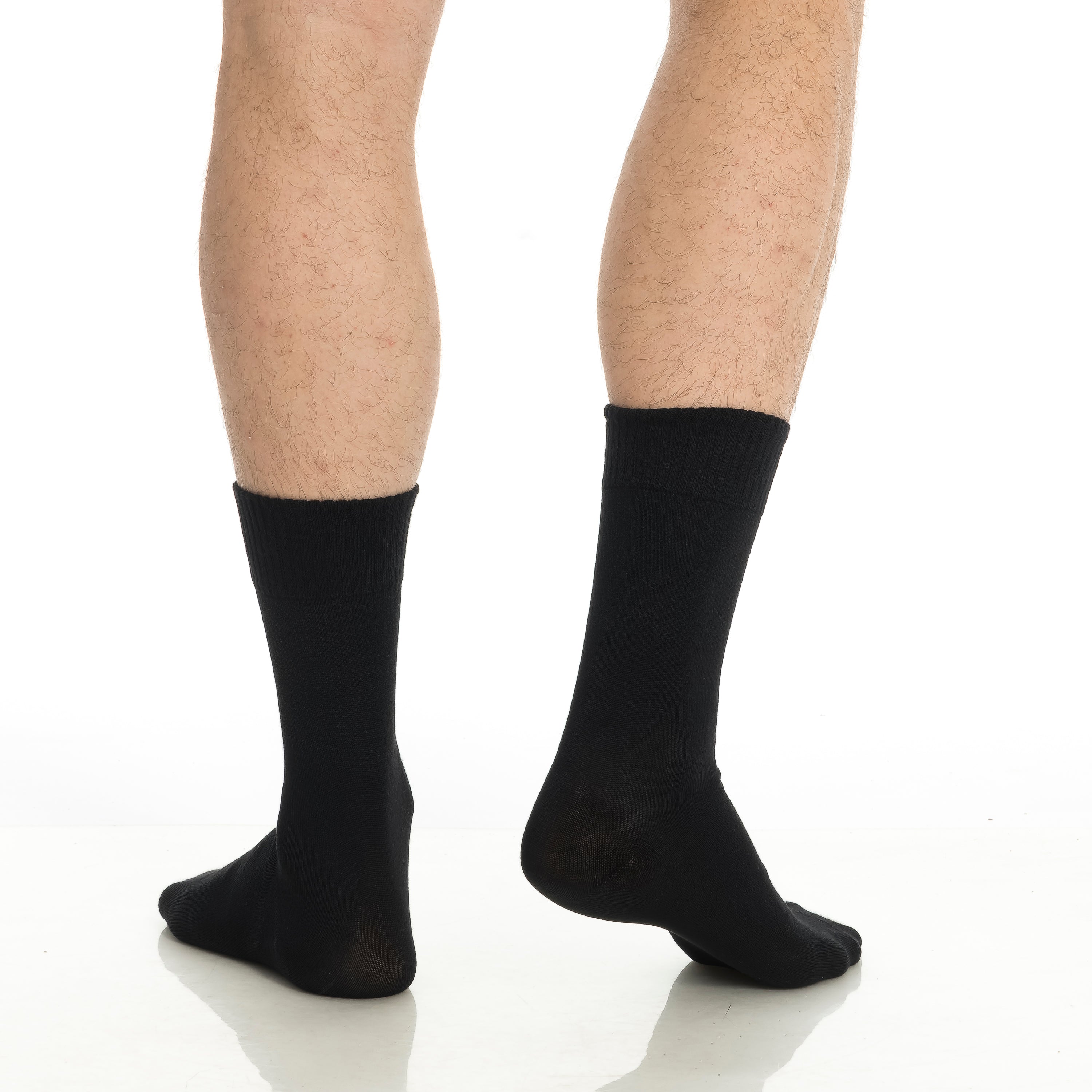Men’s & Women’s Bamboo Diabetic Crew Socks 4-Pack - Bambooven