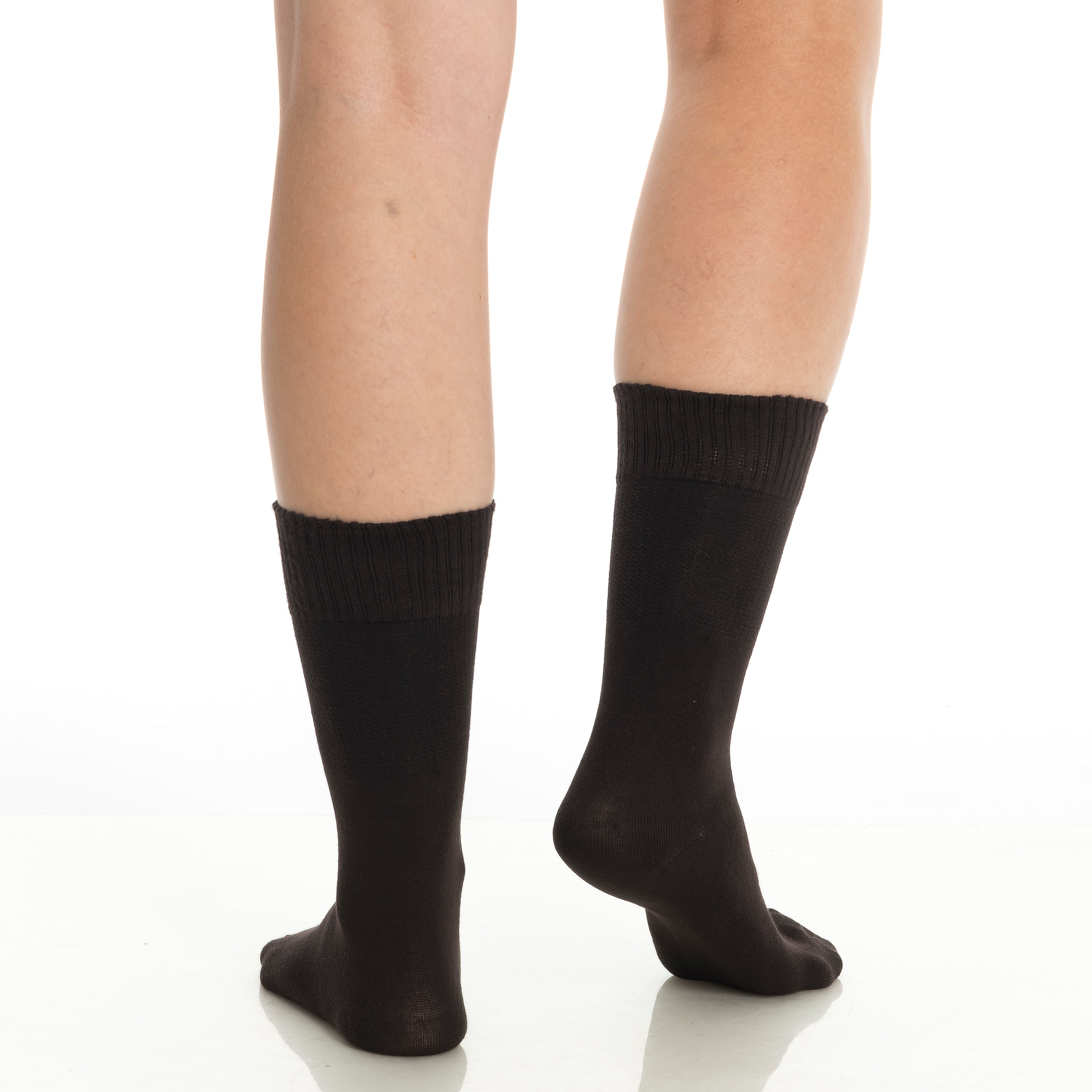 Men’s & Women’s Bamboo Diabetic Crew Socks 4-Pack - Bambooven
