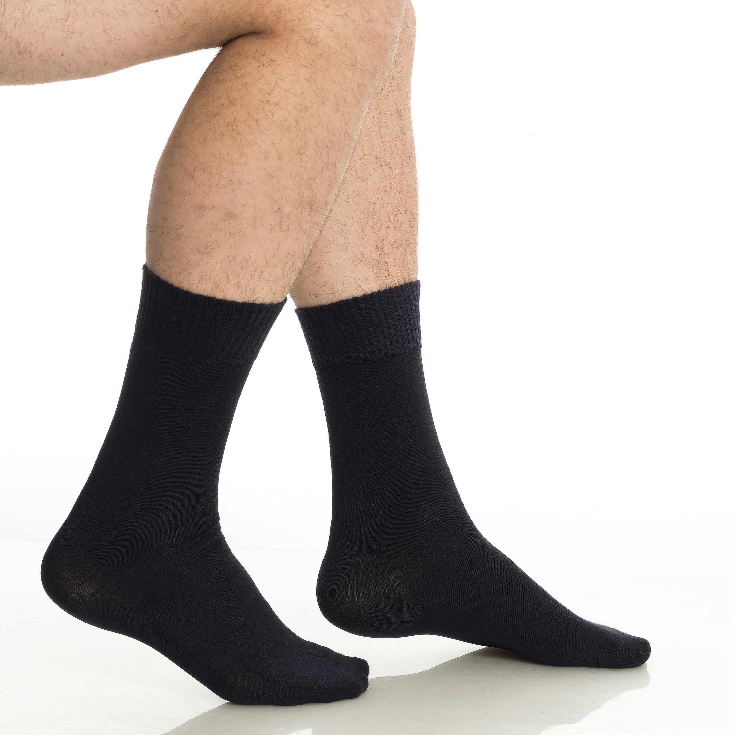Men’s & Women’s Bamboo Diabetic Crew Socks 4-Pack - Bambooven