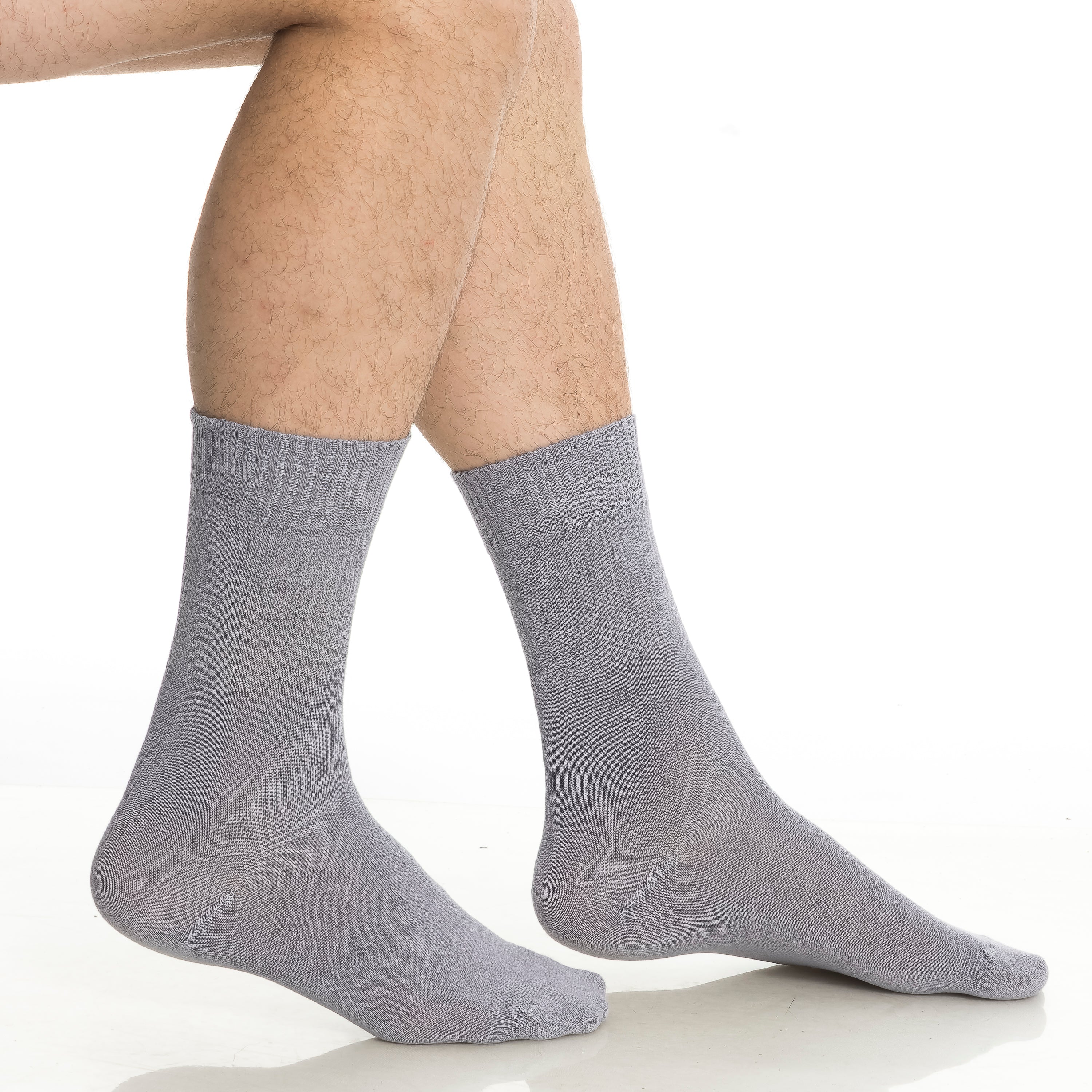 Men’s & Women’s Bamboo Diabetic Crew Socks 4-Pack - Bambooven