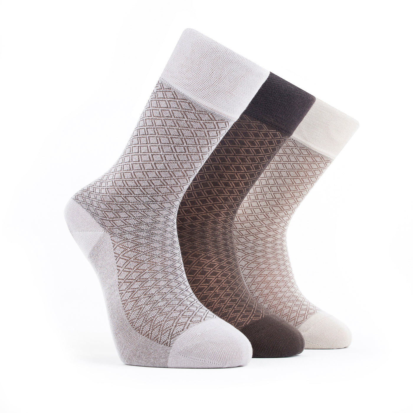 Men’s Bamboo Lightweight Dress & Trouser Socks 3-Pack - 510