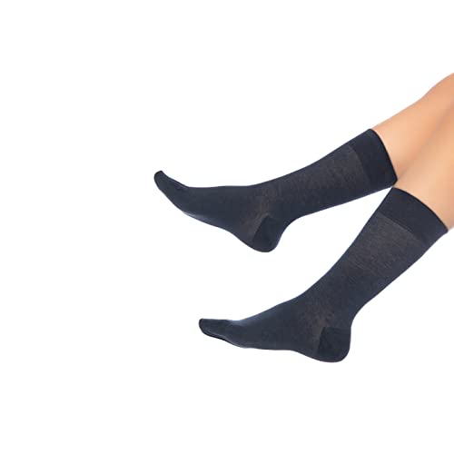 Crew Socks for Men and Women Colorful Cotton 6-Pack - 360 - Bambooven